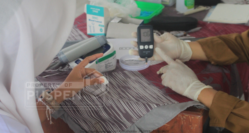 Sinergi Madrasah dan Puskesmas, Skrining Kesehatan Siswa MA Al-Muthohhar Digelar Serentak