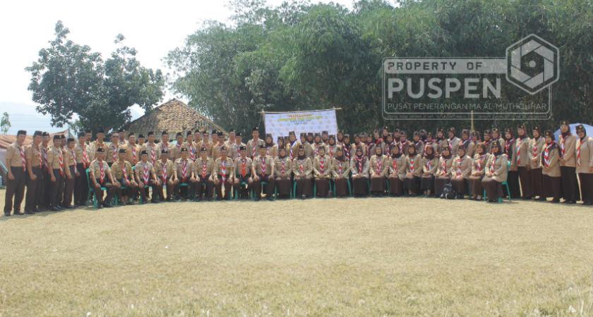 KMD Digelar Dua Sesi, Dua Pembina Pramuka MA Al-Muthohhar Ikuti Pembekalan