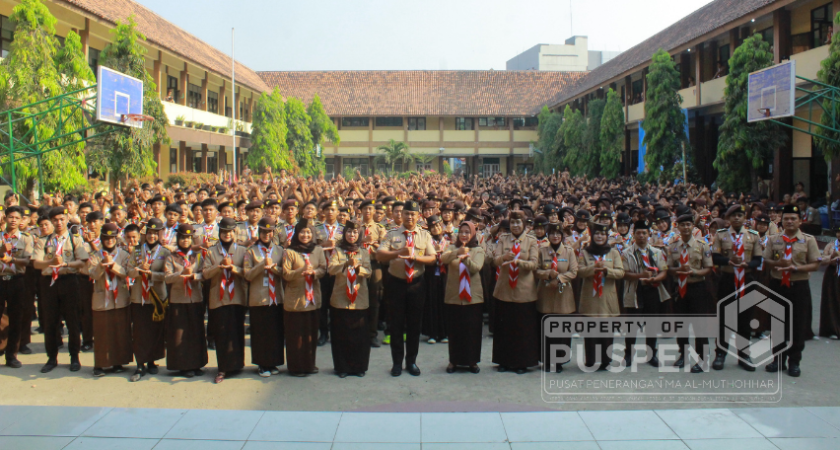 Tak Hanya Berkemah, Pramuka MA Al-Muthohhar Ikuti JOTA-JOTI 2026