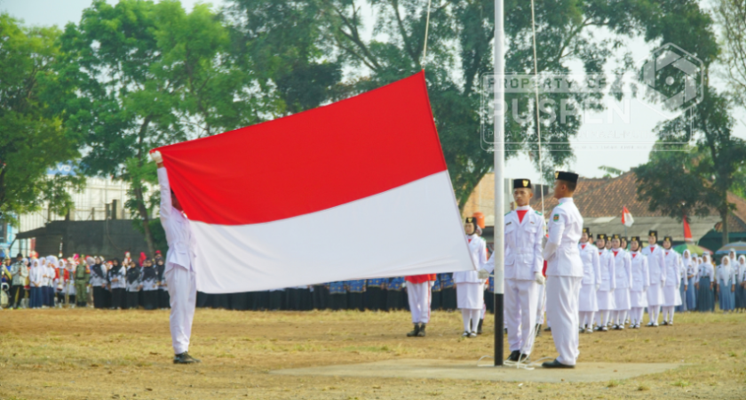 Merah Putih Berkibar di Plered, MA Al-Muthohhar Turut Semarakkan HUT RI ke-81