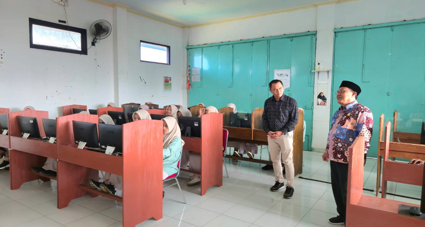 ANBK Dimulai! Kasi Penmad Turun Langsung, MA Al-Muthohhar Siap Buktikan Mutu Pendidikan